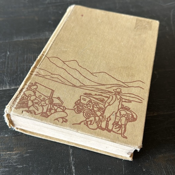 The Grapes of Wrath Hard Cover Book John Steinbeck 1939 - Picture 2 of 8